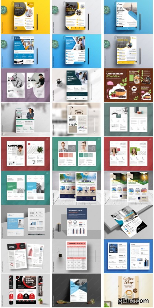 Flyers and Posters Collections #3 250xIND