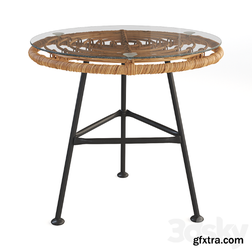 3dsky Pro - Bay Isle Bushnell 3 Piece Rattan Seating Group