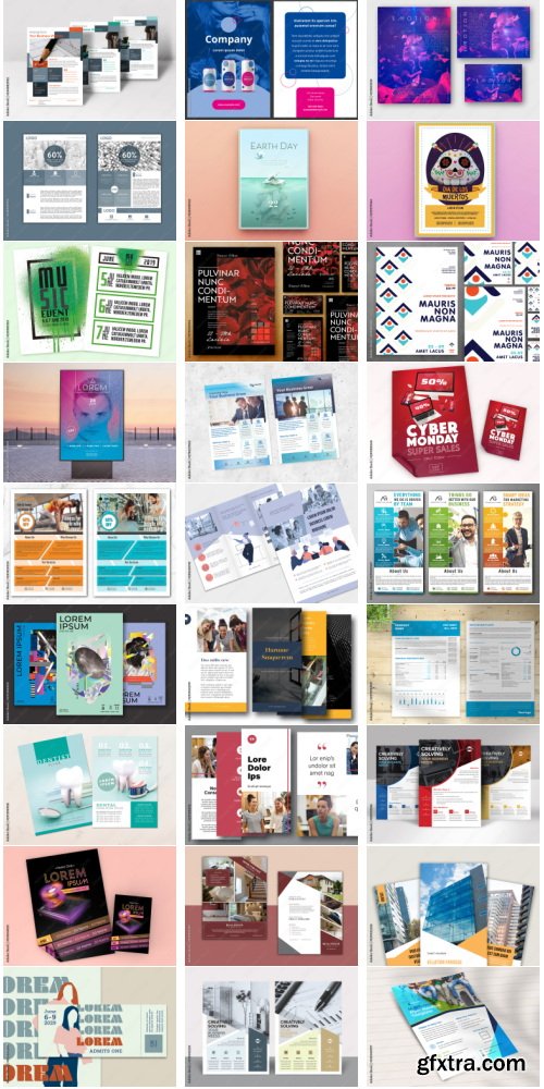 Flyers and Posters Collections #4 250xIND