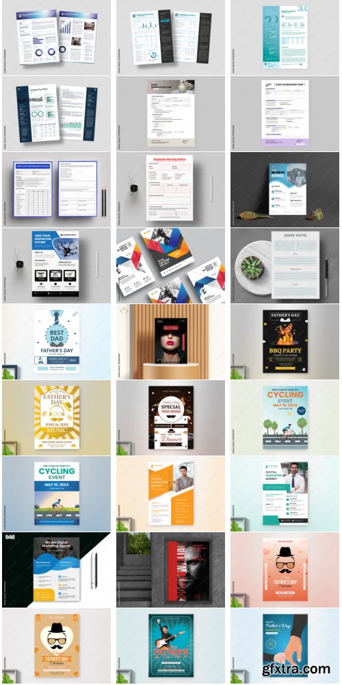 Flyers and Posters Collections #4 250xIND