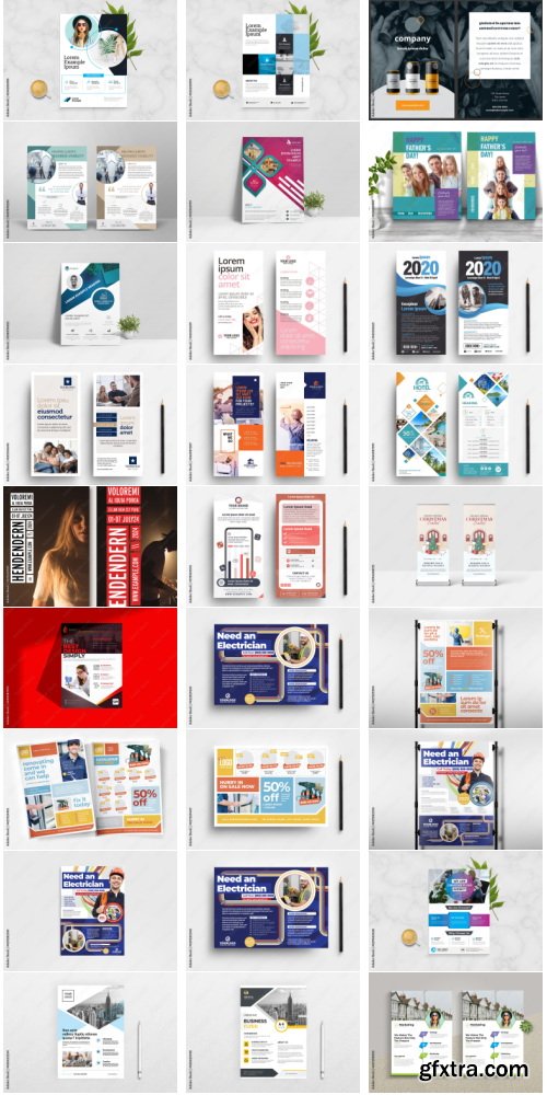 Flyers and Posters Collections #4 250xIND