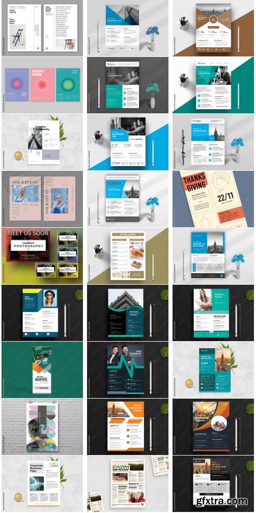 Flyers and Posters Collections #6 250xIND