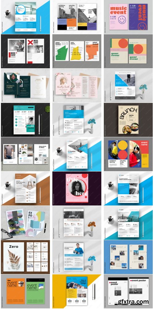 Flyers and Posters Collections #6 250xIND