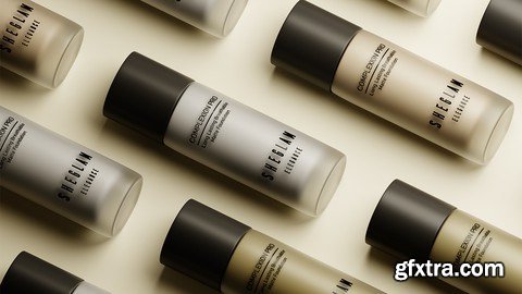 Udemy - Blender 40 Cosmetic Product Modeling Lighting Rendering