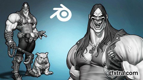 Udemy - Lobo - 3D character in Blender course