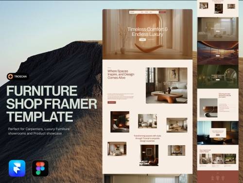 'Luxury Furniture Shop Framer Template'