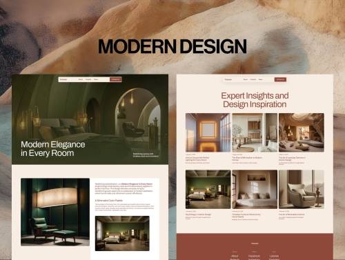 'Luxury Furniture Shop Framer Template'