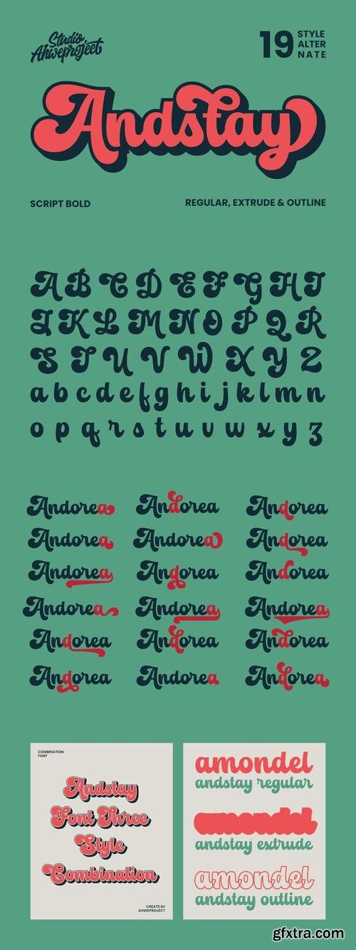 Andstay Font Family