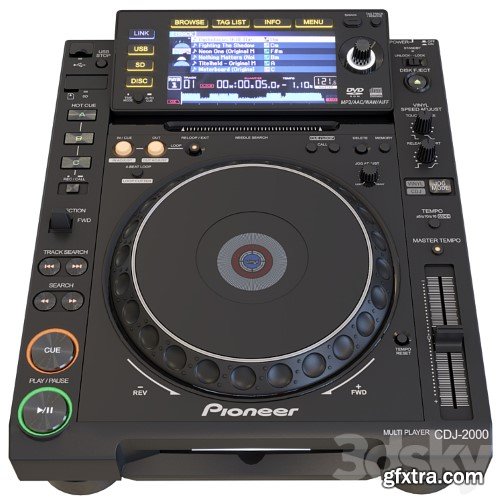 3dsky Pro - Pioneer CDJ-2000
