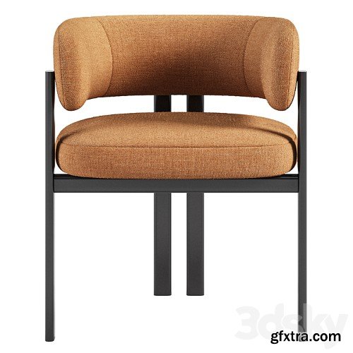 3dsky Pro - Bay Metal Armchair by Naturedesign