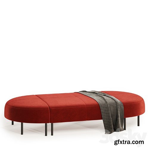 3dsky Pro - Bench VARIETY 8 seater