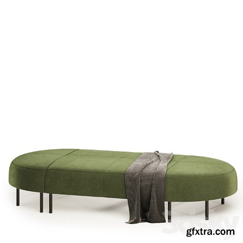 3dsky Pro - Bench VARIETY 8 seater