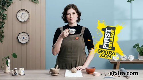 Domestika - Ceramic Vintage Painting