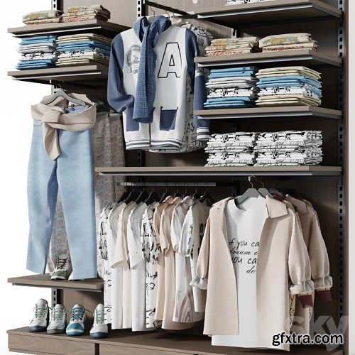 3dsky Pro - Clothestore hanger 30