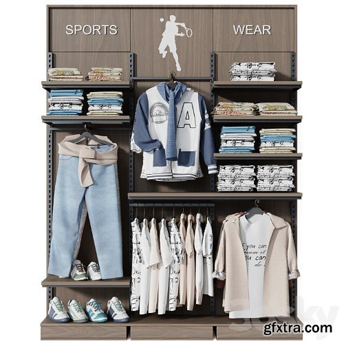 3dsky Pro - Clothestore hanger 30