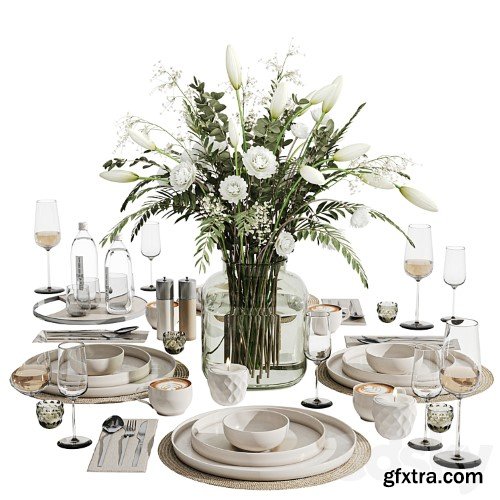 3dsky Pro - Tableware set 037