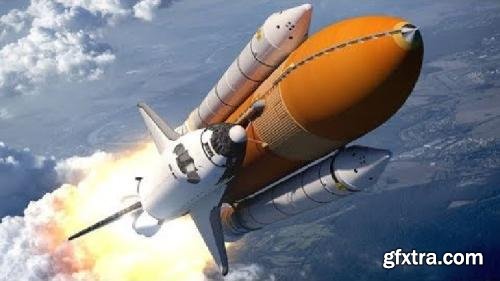 Udemy - Animate a Rocket Launch: Smoke & Fire Simulation in Blender