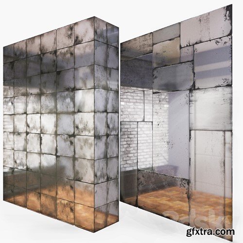 3dsky Pro - Patinated mirror