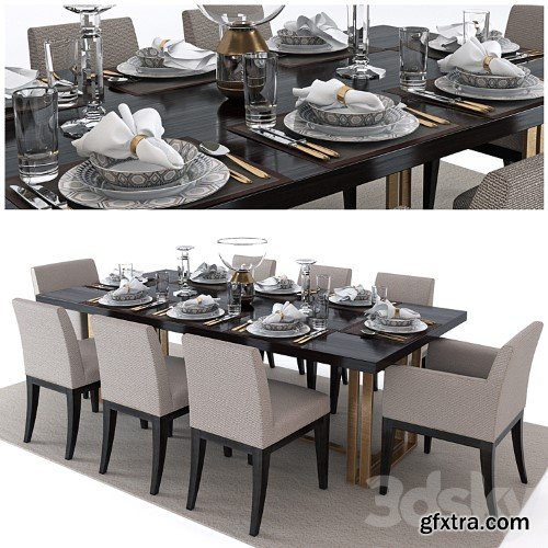 3dsky Pro - Set of furniture The Sofa & Chair Company (set2)