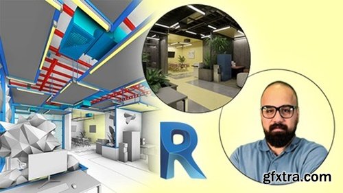 Udemy - Revit Industrial Office- Interior Design- Structural and MEP