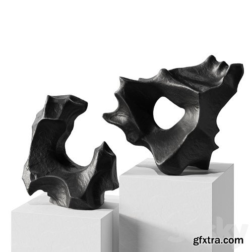 3dsky Pro - Abstract stone sculpture