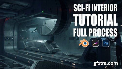 Artstation - SCI-FI Interior: Concept Art Tutorial