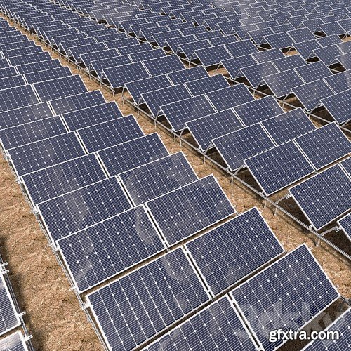 3dsky Pro - solar panel power plant