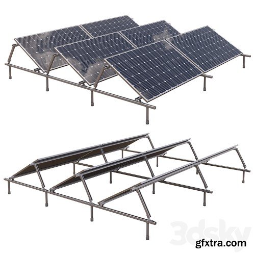 3dsky Pro - solar panel power plant