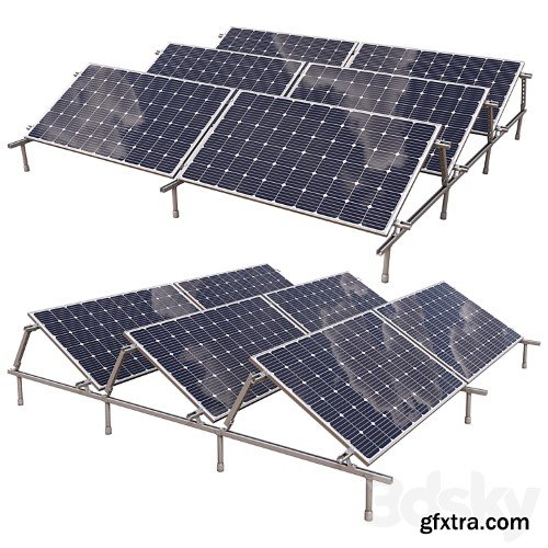 3dsky Pro - solar panel power plant