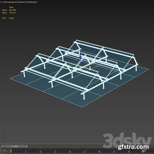 3dsky Pro - solar panel power plant