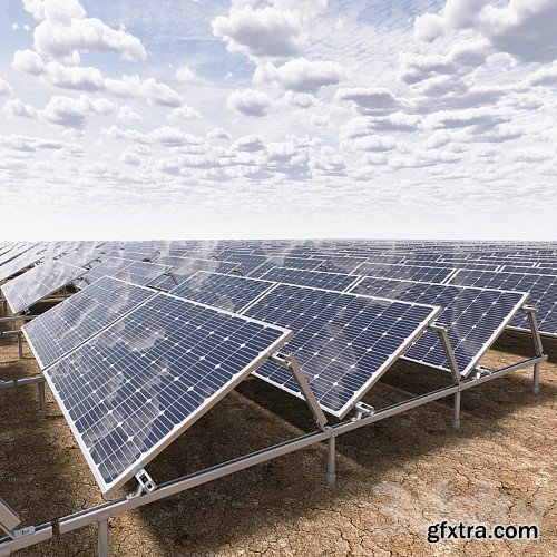 3dsky Pro - solar panel power plant