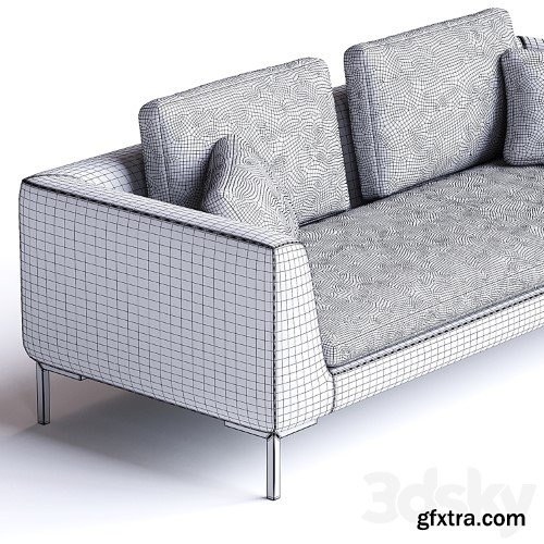 3dsky Pro - CHARLES Sofa By B&amp;B Italia