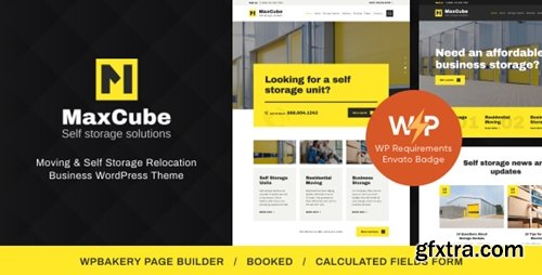 Themeforest - MaxCube | Moving & Self Storage Relocation Business WordPress Theme 22121682 v1.3.1
