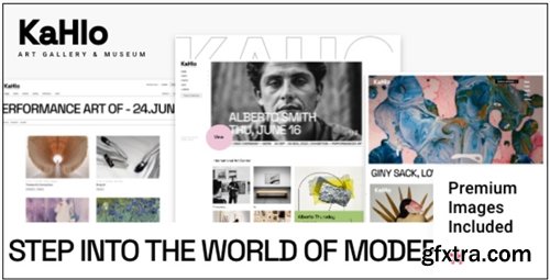 Themeforest - Kahlo v1.2 - Art Gallery and Museum Theme 47865865