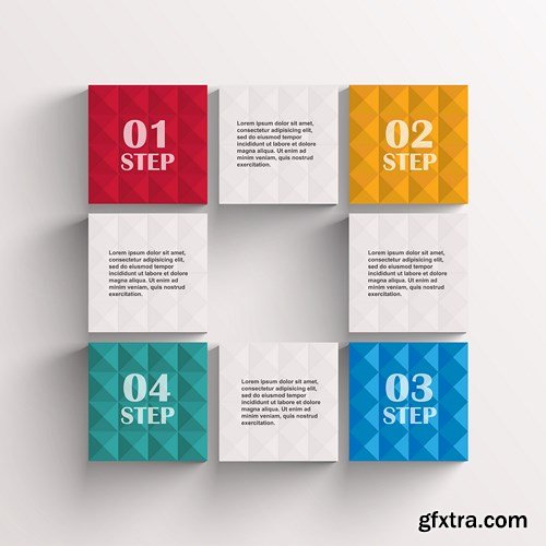 Collection of Infographics Vol.41, 25xEPS