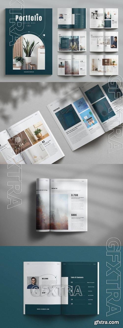 Portfolio Magazine Template Leyout XUL34PL