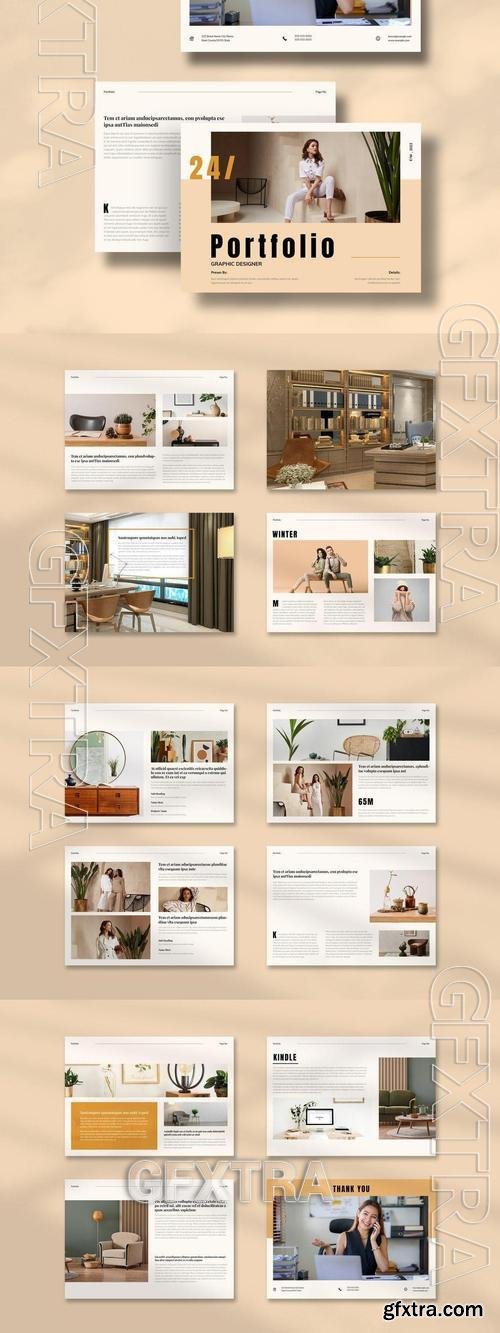 Portfolio Template Leyout EWWDKM6 Portfolio Template Leyout EWWDKM6