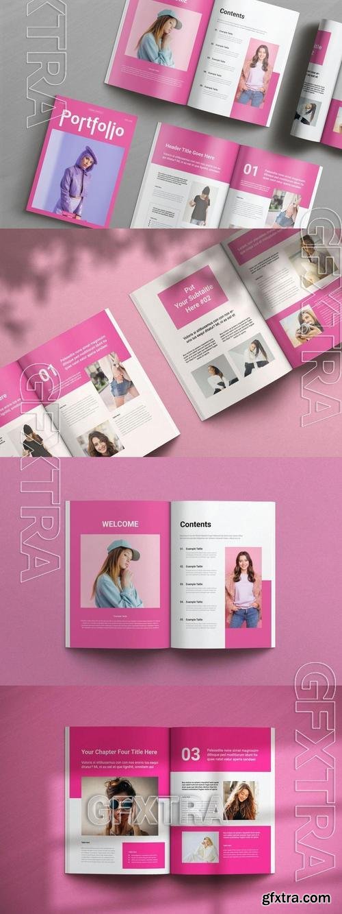 Pink Mesh Magazine Layout MDSARAQ Pink Mesh Magazine Layout MDSARAQ