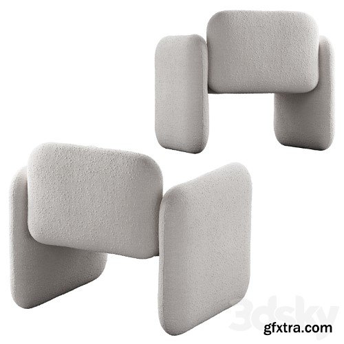 3dsky Pro - 397 Lazlo armchair by David Shaw