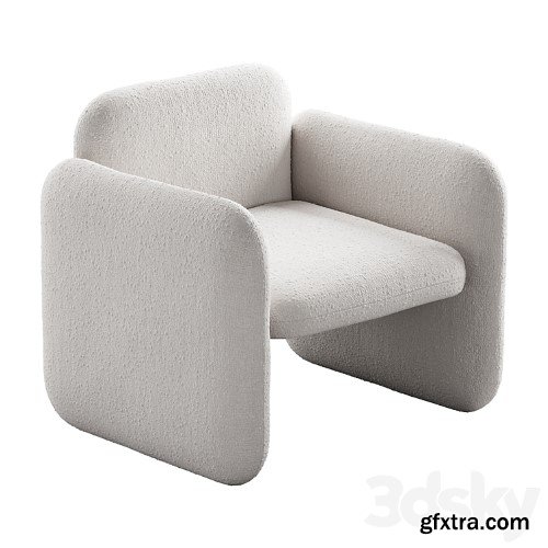 3dsky Pro - 397 Lazlo armchair by David Shaw