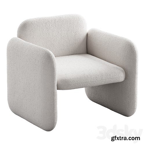 3dsky Pro - 397 Lazlo armchair by David Shaw