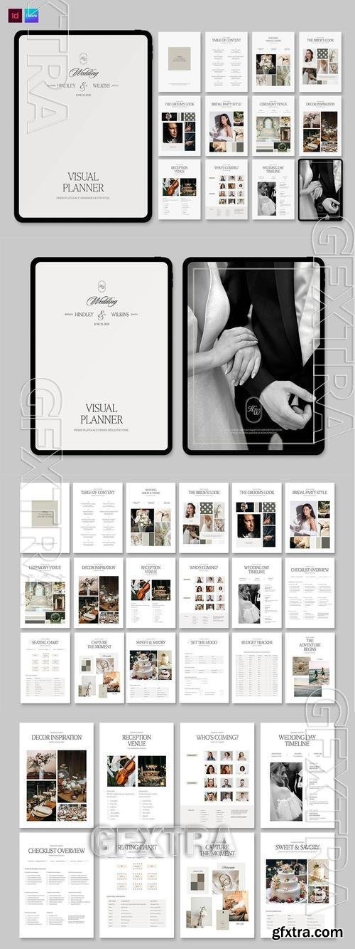 Digital Wedding Planner Template JXCNQTH