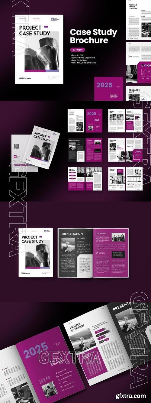 Case Study Brochure Template LMBBXXZ Case Study Brochure Template LMBBXXZ