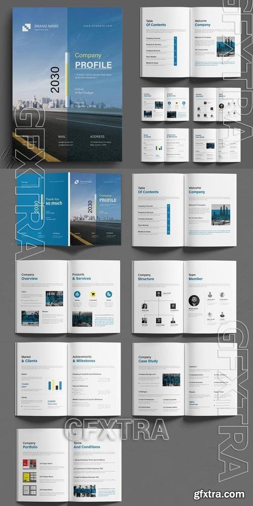 Company Profile Brochure Template V6DMSKC