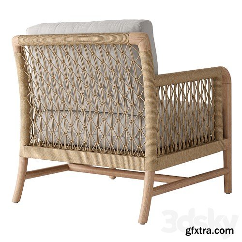 3dsky Pro - Palecek Montecito Outdoor Lounge Chair