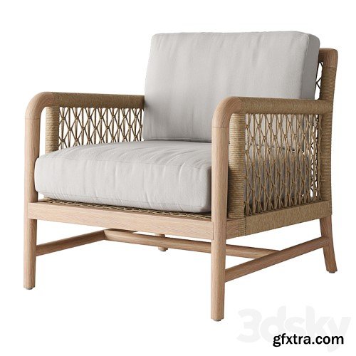 3dsky Pro - Palecek Montecito Outdoor Lounge Chair