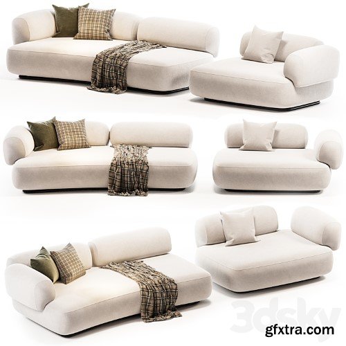 3dsky Pro - Sofa Cabrera