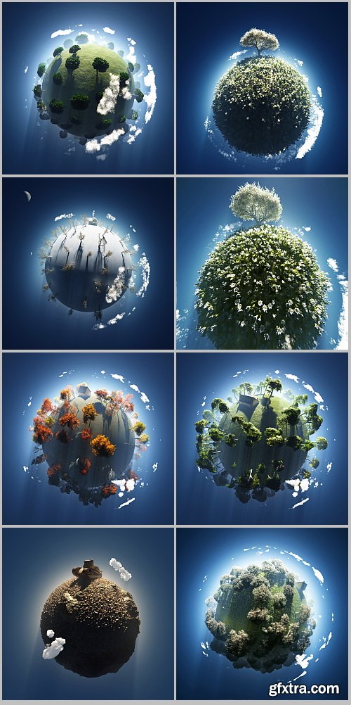 Amazing Earth Renders 25xJPG