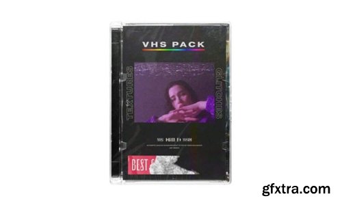 Video Milkshake - VHS Glitches and Textures Overlay Pack 1.0