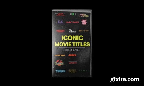 Tropic Colour - Iconic Movie Titles Templates